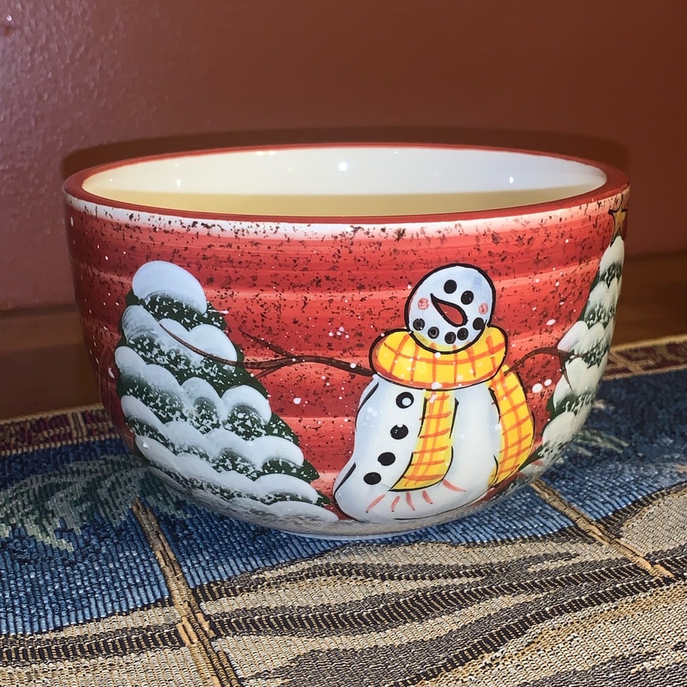 St. Nicholas Square Holiday Serving Bowl